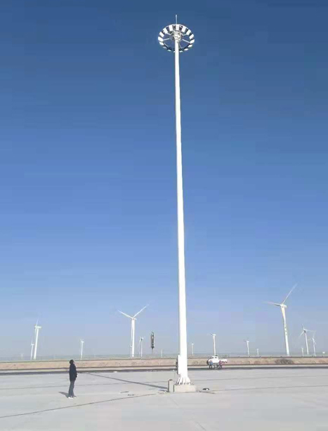 瓜州高速路服务区阿合奇高杆灯项目