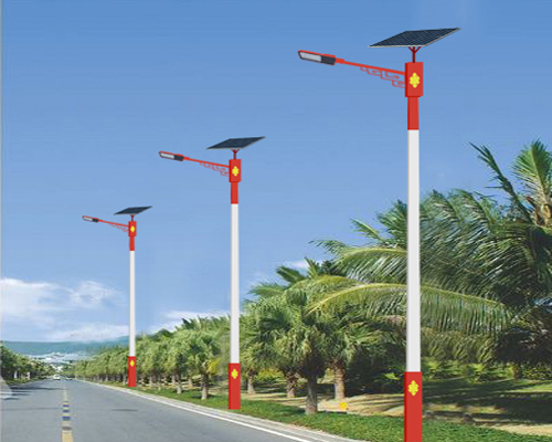 阿合奇民族特色路灯