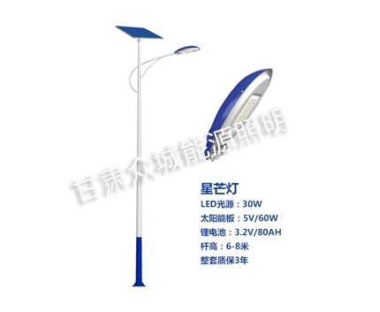 阿合奇爆款太阳能路灯